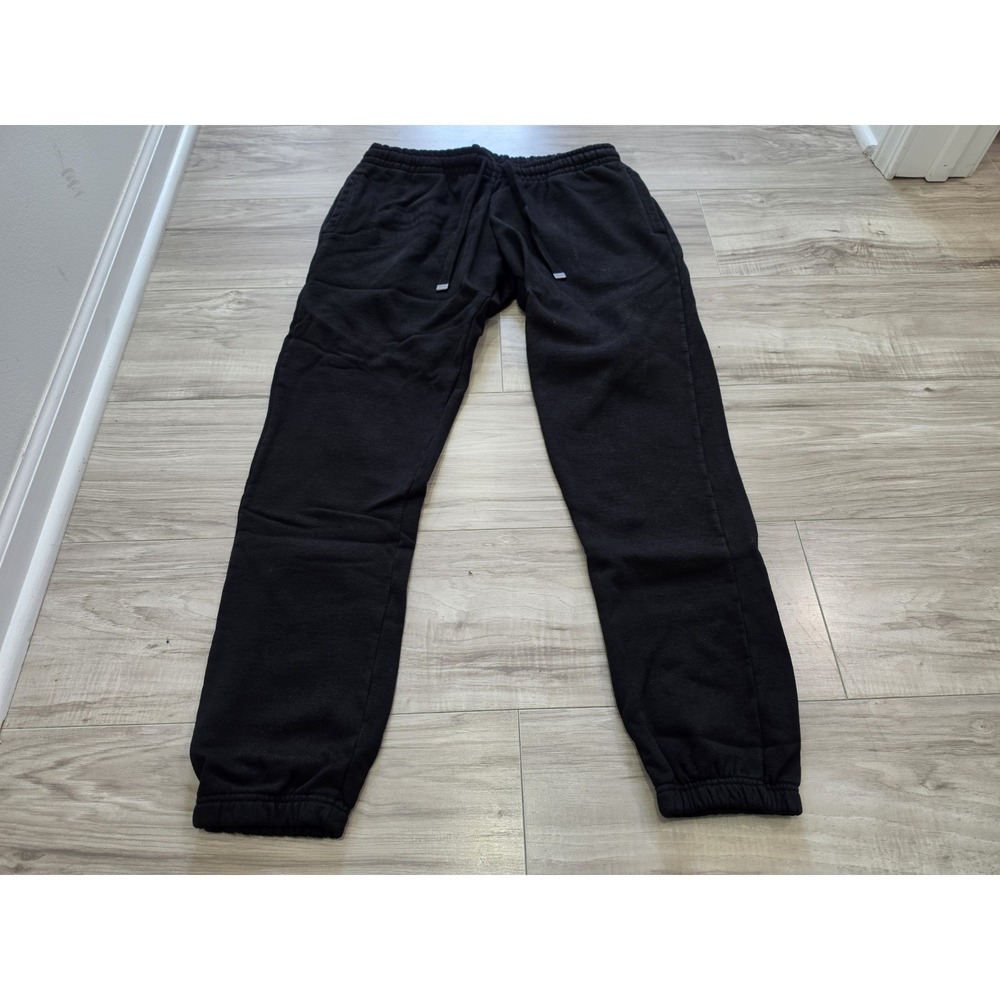 Talentless Womens Sweatpants Drawstring Black Size Medium